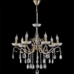 Подвесная люстра Reluce 04205-0.4-07 AB (220V, подвески, на цепи, подсвечник, свеча)