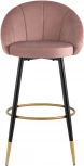 Стул барный Stool Group Наоми велюр розовый УТ000036368
