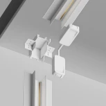 Коннектор угловой внутренний Radity встраиваемый белый (магнитный) Maytoni Technical TRA084CT-12W