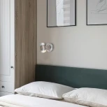 Спот Eurosvet Prime 20058/1 перламутровый сатин (220V, круглые)