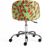 Кресло MELODY ткань/флок, олива, Botanica 03 pepper/23 Tetchair 19027