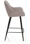 Стул полубарный Robert, бархат пепельно-бежевый 25 Top Concept ROBERT 76775