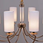 Подвесная люстра ILLUMICO IL2358-6POR-39 GD (220V, на цепи)