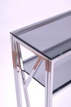 Консольный стол AllConsoles 1092-CS grey серебряный