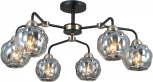 Потолочная люстра на штанге ILLUMICO IL0447-6CSQ-79 BK