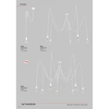 Подвесной светильник Nowodvorski Spider 9743 (220V, на проводе, паук)