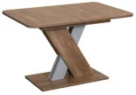 Стол обеденный ZORRO, Дуб Канзас/Алюминий Dikline 00-00060026