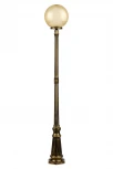 Наземный фонарь Oasis Light Globo Prism gold 88209PG Gb (220V, шар, IP44)