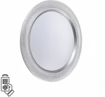 Настенно-потолочный светильник Sonex Vendy 7782/EL пластик/белый/серебро LED 70Вт пульт ДУ (регулировка яркости, 220V, круглые, IP43)