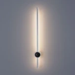 Настенный светильник светодиодный с диммером и сенсорным выключателем Lumion Bram 8310/12W серебро, металл/силикон LED 12W 3000/4000/7000K 220V (регулировка яркости)