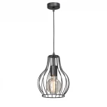 Подвесной светильник Vitaluce V4390-1/1S (220V, на проводе, клетка)