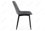 Стул Notta на металлокаркасе Челси К темно-серый / черный 502092