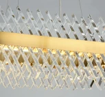 Подвесная люстра светодиодная Lumina Deco LDP 8016-800-PR MD