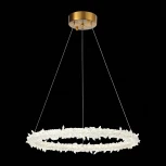 Подвесная люстра ST Luce Lucchero SL6105.203.01 (LED, 220V, хрусталь, пульт управления, на тросе, кольцо)