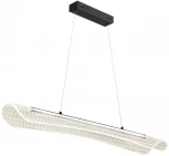 Светильник подвесной Novotech Welle 359191 OVER черный, диммируемый, в комплекте пульт ДУ IP20 LED 3000К~6000К 32W 220-240V (регулировка яркости, на тросе)