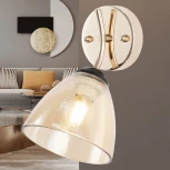 Бра Arte Milano Napoli-329007 329007/1W GD.BK (220V)