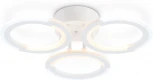 Потолочная люстра светодиодная на штанге с пультом Ambrella ACRYLICA FA8942 (регулировка яркости, 220V, кольцо)