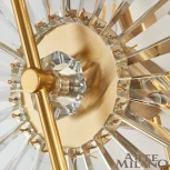 Бра Arte Milano 7752B.D255.H625.E14.3 G (220V, круглые)