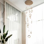 Потолочная люстра Favourite Jongleur 4322-20P (LED, 220V, на проводе, кольцо)