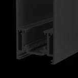 Шинопровод 2м S35 накладной/подвесной черный (магнитный) Maytoni Technical TRX004-212B