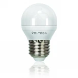 Лампочка светодиодная диммируемый E27 6W 4000K 480lm Voltega Simple 5496