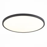 Потолочный светильник круглый светодиодный ST Luce ST601.432.18 Черный LED 1*18W (220V, круглые)