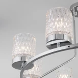 Умная потолочная люстра Eurosvet Calle 60127/8 хром
