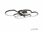 Потолочная люстра iLedex River 6882/6 BK (220V, пульт управления)