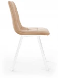 Стул UNO, бархат бежевый 5/ белый профиль Top Concept UNO 76903