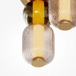 Потолочный светильник круглый Maytoni Drop MOD273CL-L60G3K (LED, 220V, шарики, круглые)