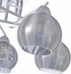 Потолочная люстра на штанге Arte Milano AMALFI 326508/5 WH+CR (220V, шар)