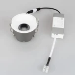 Встраиваемый точечный светильник MS-HARBOR-R82-10W Warm2700 (WH, 36 deg, 230V) (Arlight, IP20 Металл) 054475 (LED)