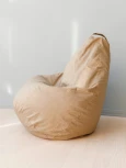 Кресло мешок Dreambag Груша Бежевая Рогожка (3XL, Классический) 5016041