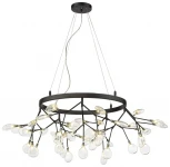 Подвесная люстра Wertmark Fiorita WE241.45.023 (220V, на тросе, лепестки, круглые)