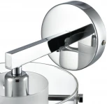 Бра Lumion Verdi 8261/1W металл/стекло, хром/прозрачный E14 1*40W 220V