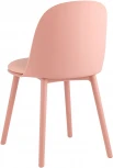 Стул Fog с подушкой пластик пыльно-розовый УТ000036898