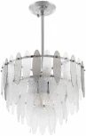 Подвесная люстра хрустальная на штанге Arte Milano Sorrento-1309 371309/6/300/400 CR (220V)