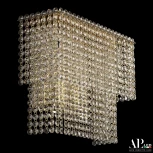 Бра хрустальное APL LED Sicilia SH500.B3.35-27.A.Gd.E14 (220V)
