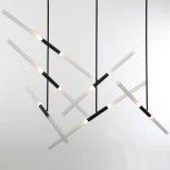 Потолочная люстра на штанге линейная Odeon Light Soho 4307/2 (220V)