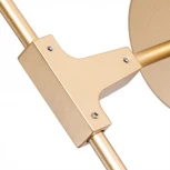 Бра Arte Lamp Yuka A4103AP-1GO (220V, выключатель, шар)