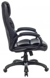 Кресло руководителя Бюрократ CH-S840N черный эко.кожа крестовина пластик