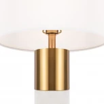 Интерьерная настольная лампа Maytoni Bianco Z030TL-01BS (220V, выключатель, круглые)