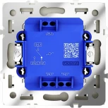 Проходной переключатель одноклавишный (шелк) Voltum S70 VLS010304