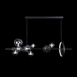 Подвесной светильник Molecule 10023/1200L (220V, на тросе, шарики, кольцо)