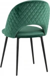 Стул Stool Group Меган NEW велюр с ромбами зелёный УТ000035474