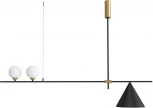 Подвесной светильник Kink Light Пулл 07620-2+1,19 (220V, на тросе, шарики, асимметрия)