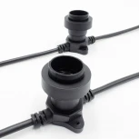 Белт-Лайт LTC 10м, Провод Черный Каучук, Шаг 20 см, 50 Патронов, IP65