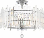 Потолочная люстра хрустальная на штанге Arte Milano Sorrento-2409 372409/6/100/470 CR (220V)