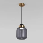 Подвесной светильник светодиодный Eurosvet Jeffry в стиле лофт 50240/1 LED дымчатый (220V, на проводе)