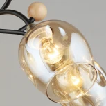 Потолочная люстра на штанге Reluce 02009-0.3-05 AB+BK (220V)